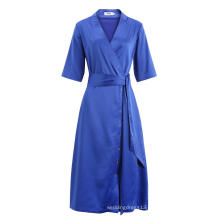 Summer V Neck Maternity Clothing With Sleeves 2XL Midi Casual Dresses Lady